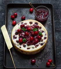Easy Cherry Cheesecake Recipe Uk gambar png