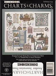 Dimensions Charts Charms Sew Cozy Counted By