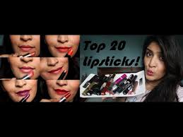 top 20 lipstick shades for