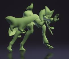 STL file Sexy Pokemon Girl Meowscarada 🫦・Model to download and 3D  print・Cults