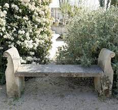 Stone Bench With Sides Lovely