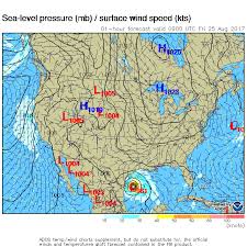 Why On Weather Surface Charts High Pressure Is Blue And Low