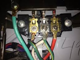 Install a 4 wire power cord to your dryer. Connecting 4 Prong Cord To Old Kenmore Dryer Electrician Advice Needed Plz Doityourself Com Community Forums