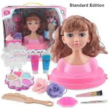 princess hair styling head doll playset