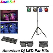 Us 1220 0 Led Par Kits 7x10w Rgbw 4in1 Led Flat Par Light With Light Stand And Foot Controller Dj Equipments For Stage Light Party Wedding In Stage