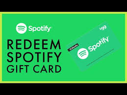 how to redeem use spotify gift card