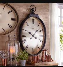 Pier One Large Wall Clock For In