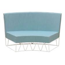isimar lagarto design curved sofa