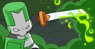 The green knight uses poison magic.if any of his magic hits, the magic will deal damage and poison any character in the game (except for large characters). Review Castle Crashers Remastered Castle Crashers Castle Green Knight