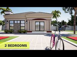 2 Bedroom Plan Small House Design