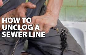 how to unclog a sewer line ben