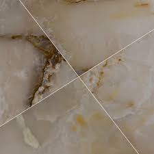 msi white onyx 12 in x 12 in polished onyx stone look floor and wall tile 10 sq ft case