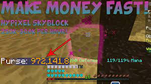 Был ли этот ответ полезен? Hypixel Skyblock How To Make Money Fast Easy Fastest Way To Make Money 400 000 Per Hour Youtube