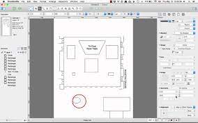 making a floor plan with omnigraffle