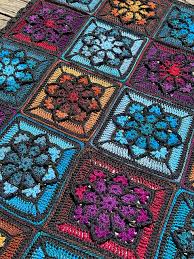 Julieanny S Stained Glass Afghan Square