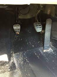 clutch pedal sticks to the floor