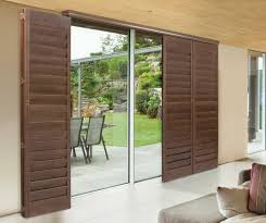 shutters for patio sliding glass doors