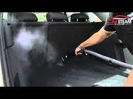car carpet cleaning with steam vapour