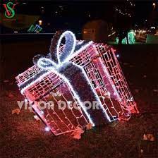 large outdoor light up decorative