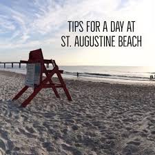 tips for a day at st augustine beach