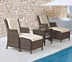 garden wicker rattan furniture set
