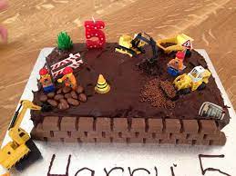 Digger Cake Kinder Kuchen Geburtstag Geburtstagskuchen Kind Kuchen  gambar png
