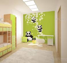 Wall Murals For Kids Panda Family