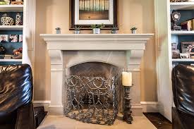 Amhurst Cast Stone Fireplace Mantel