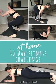 at home 30 day fitness challenge from