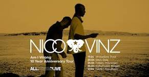Nico & Vinz – 10 Year Anniversary Tour