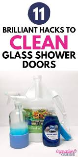 To Clean Glass Shower Doors