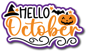 Hello October - Scrapbook Page Title Sticker – Autumn's Crafty Corner
