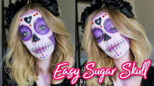 easy sugar skull makeup tutorial you