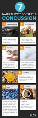 concussion treatment 7 natural ways to