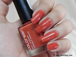colorbar nail lacquer shy rose 03