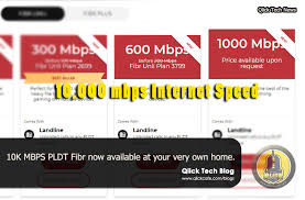 10000 Mbps Pldt Fibr Now Available At