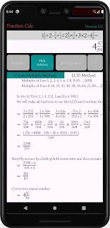 Fraction Calculator App Fraction Calc