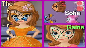 play sofia the first face tattoo