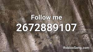 follow me roblox id roblox code