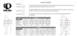 34 Punctual Pearl Izumi Size Chart Shorts