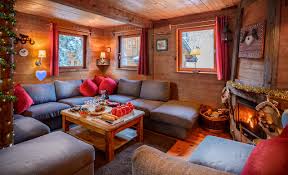 catered ski chalet in la tania by