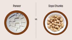 paneer vs soya chunks which is the