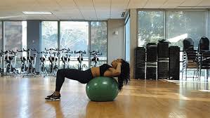 ility ball exercises to burn belly fat