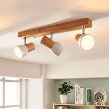 Shop lighting and more at the home depot. Holz Deckenlampe Thorin Dreiflammig Ceiling Lights Kitchen Ceiling Lights Ceiling Spotlights