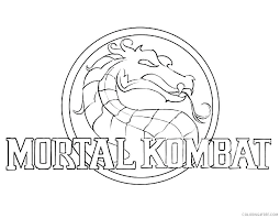You can use our amazing online tool to color and edit the following mortal kombat coloring pages. Malvorlagen Mortal Kombat Sub Zero Coloring And Malvorlagan