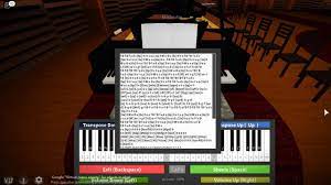 roblox virtual piano fur elise by