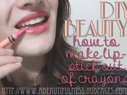 diy beauty how to make lipstick out of