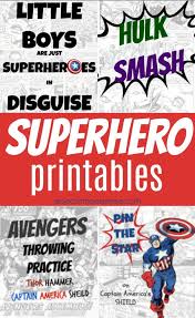 Print and decorate these four free printable mask . 4 Free Superhero Printables Party Games Eclectic Momsense