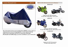 Premium Motorcycle Cover Gears Canada