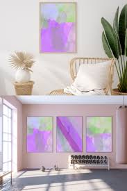 Abstract Wall Art Printable Jpeg Purple